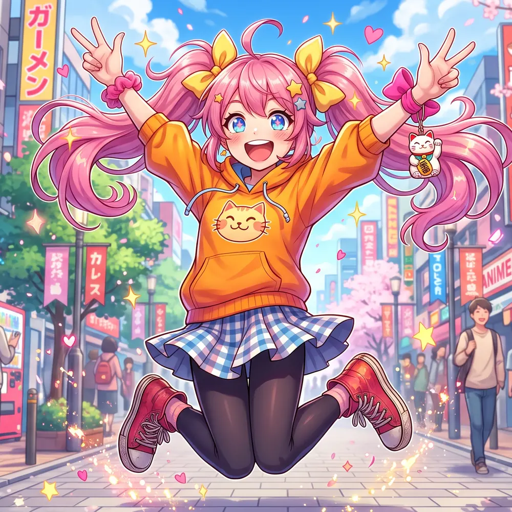 Anime Art to Coloring Page, the original photo
